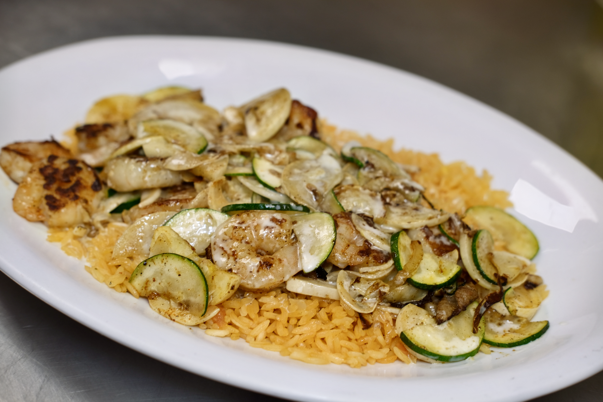 Camarones Con Arroz