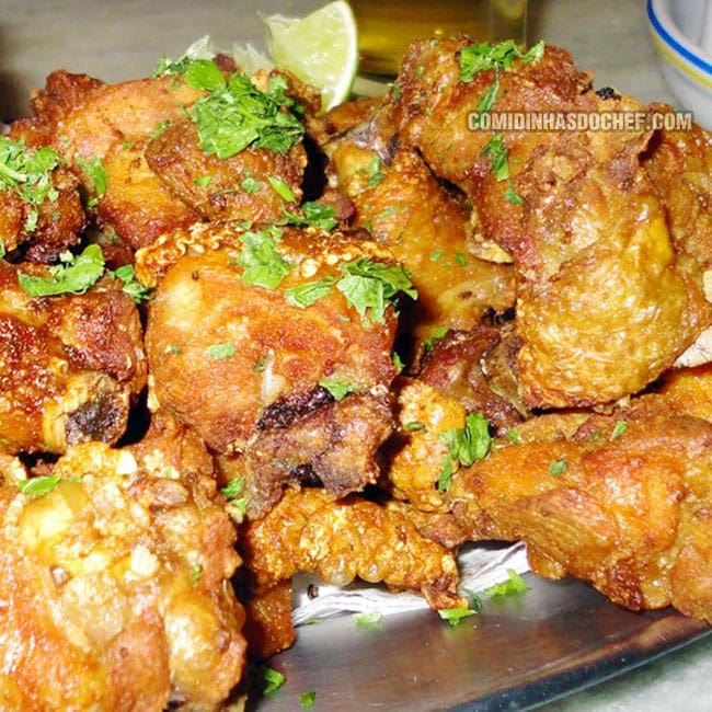 Frango à Passarinho