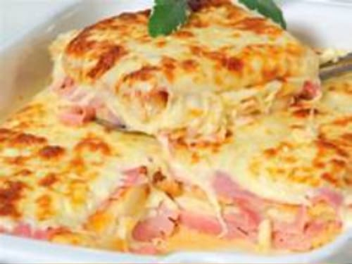 Lasanha de Presunto e Queijo