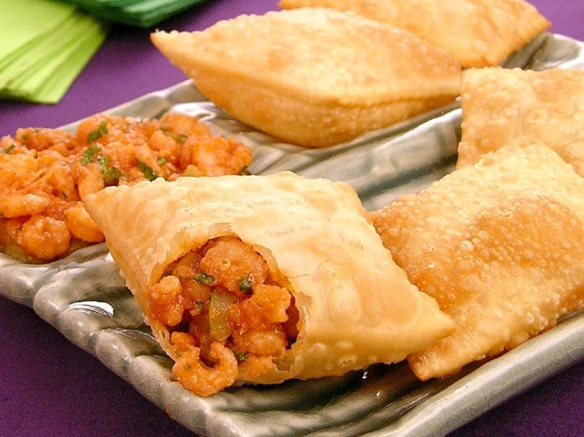 Pastel de Camarão
