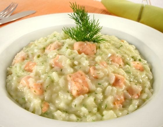 Risoto de Salmão