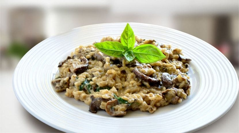 Risoto de Shitake Shimeji