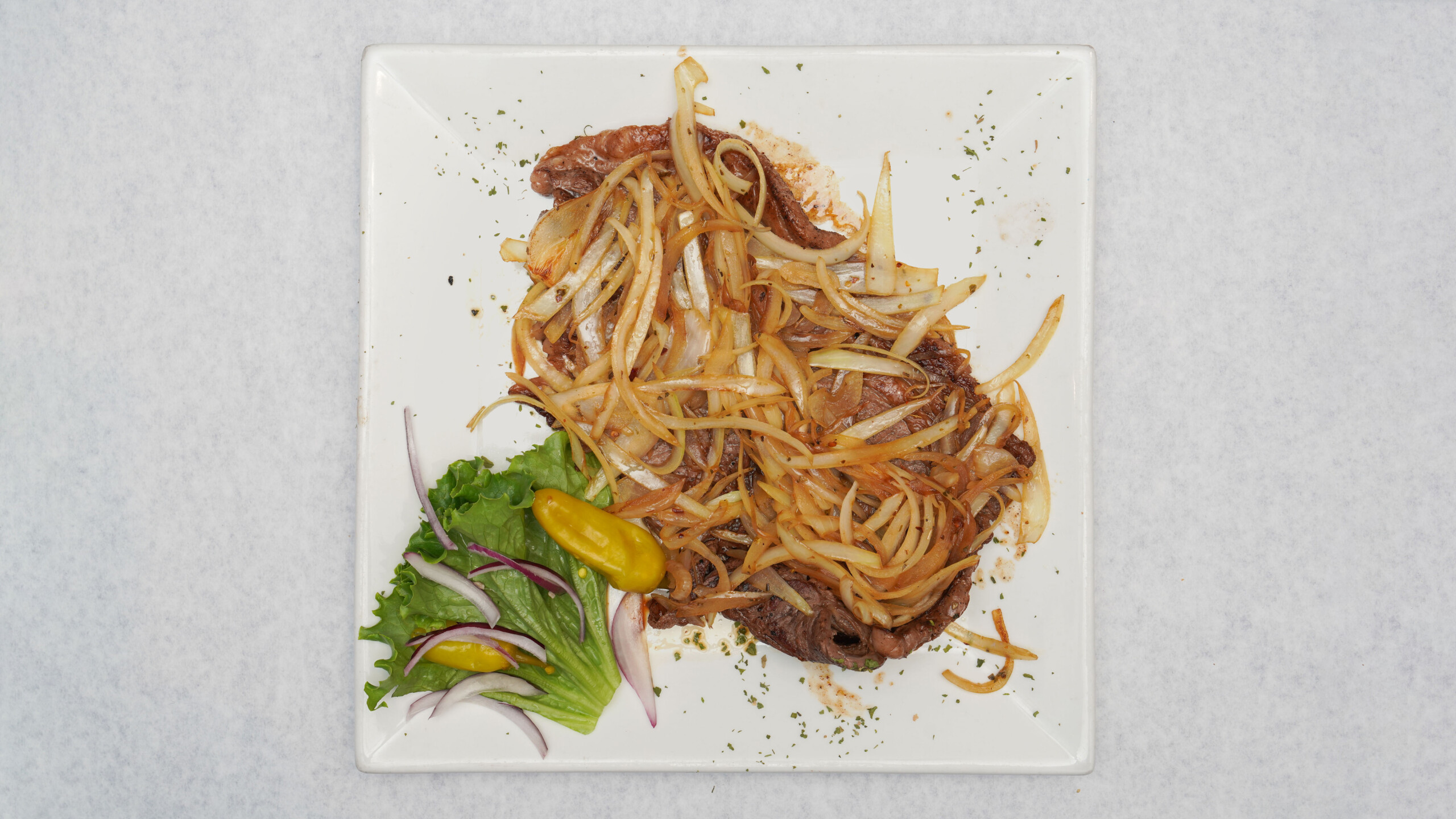 Onion Grilled Steak