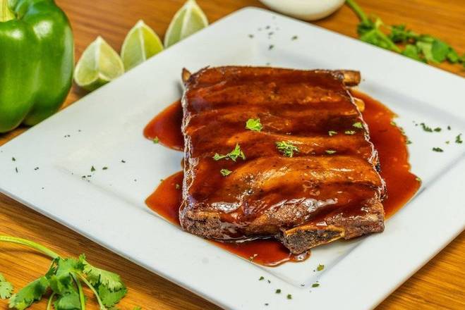 BBQ Ribs No Side Order (Solo)
