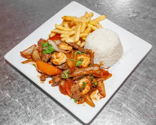 Beef Sauteed with Shrimp