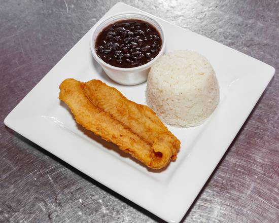 Fried Fish with any 2 Side Orders