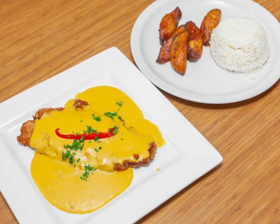 Spicy Fish with any 2 Side Orders