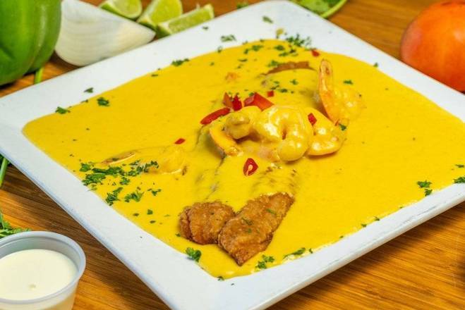 Spicy Fish with Shrimp