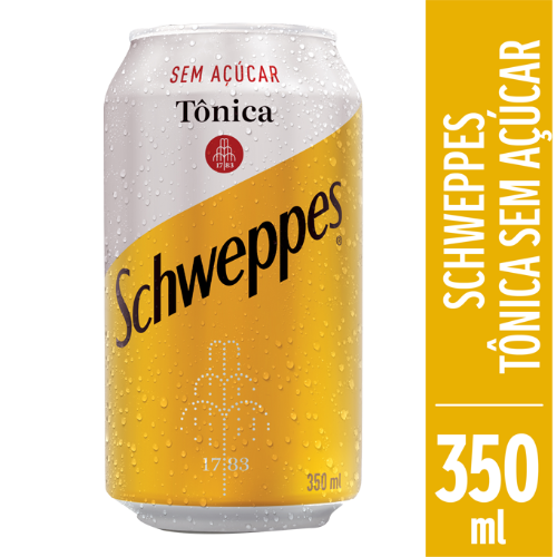 Schweppes Tônica sem Açúcar 350 ml