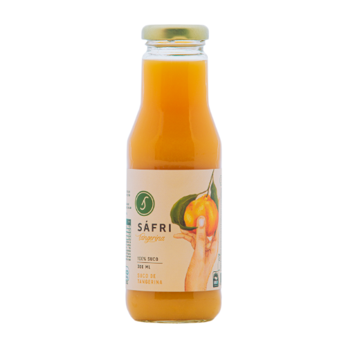 Suco Integral de Tangerina Safri Orgânicos 300ml