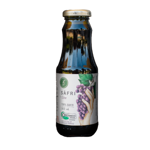 Suco Integral de Uva Safri Orgânicos 300ml
