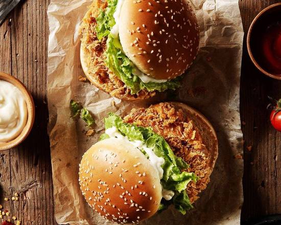 Combo Hamburguesa de Pollo Crispy