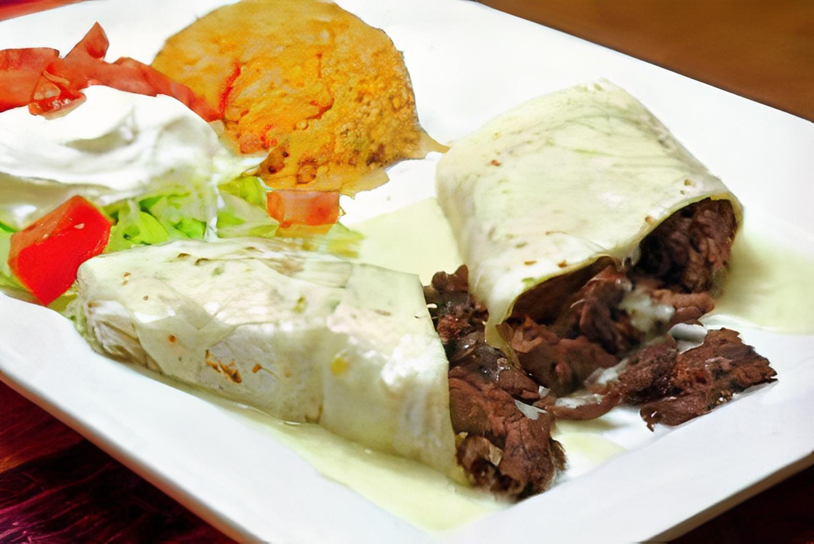 *Burrito al Carbon