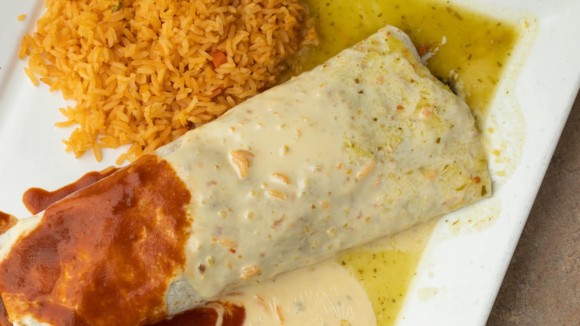 *Burrito La Bandera