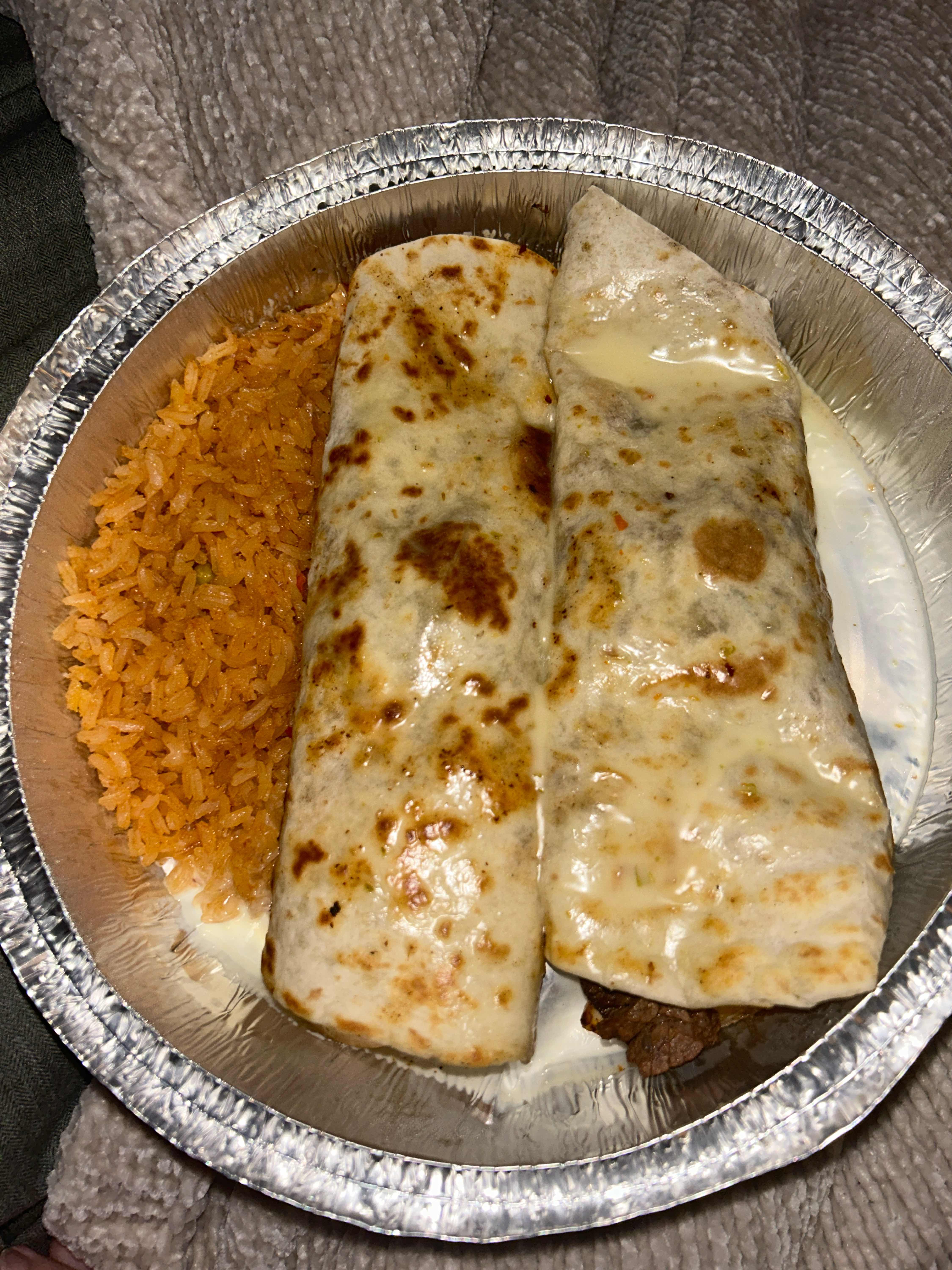 *Cheesesteak Burritos