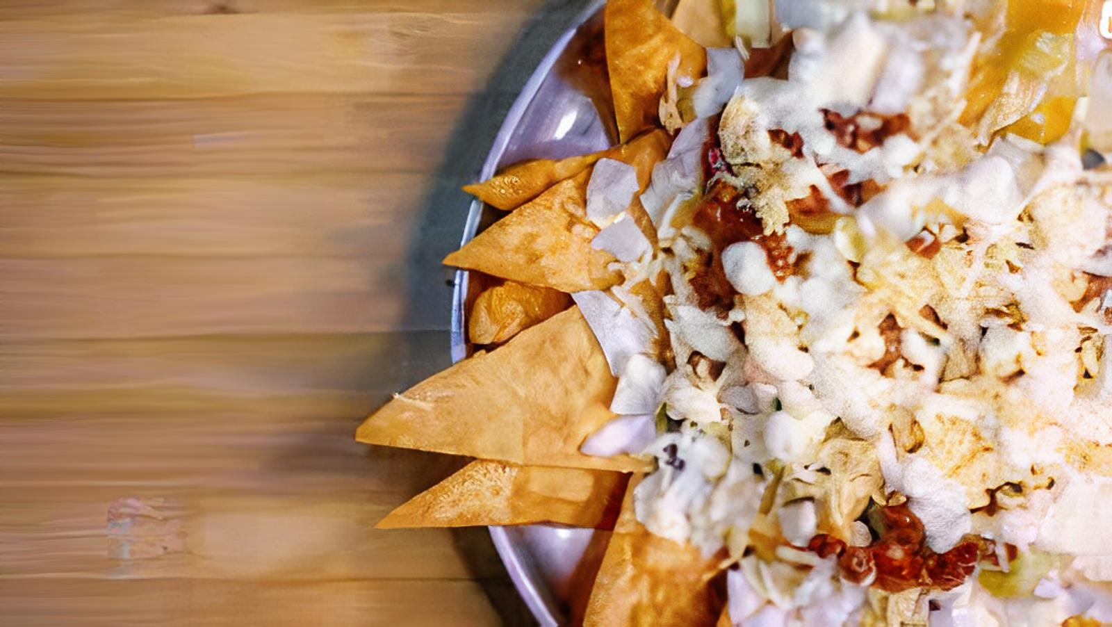 Shredded Chicken Nachos