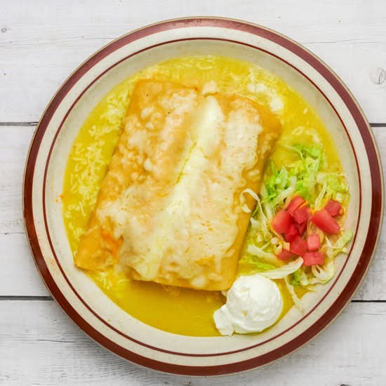 6. Jack Cheese Enchilada