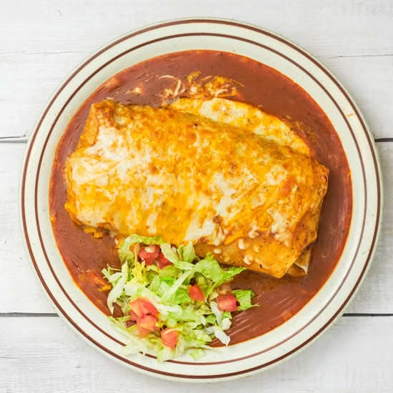 Shredded Beef, Beans, and Cheese Burritos
