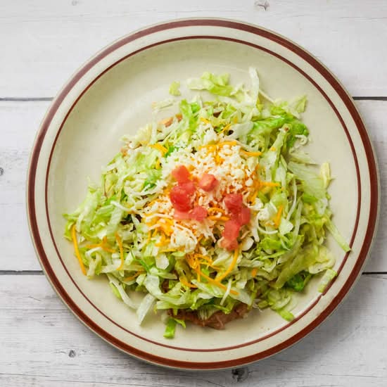 Tostada Beef or Chicken