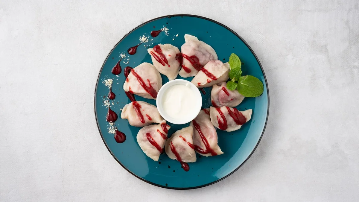 Pierogi z truskawkami