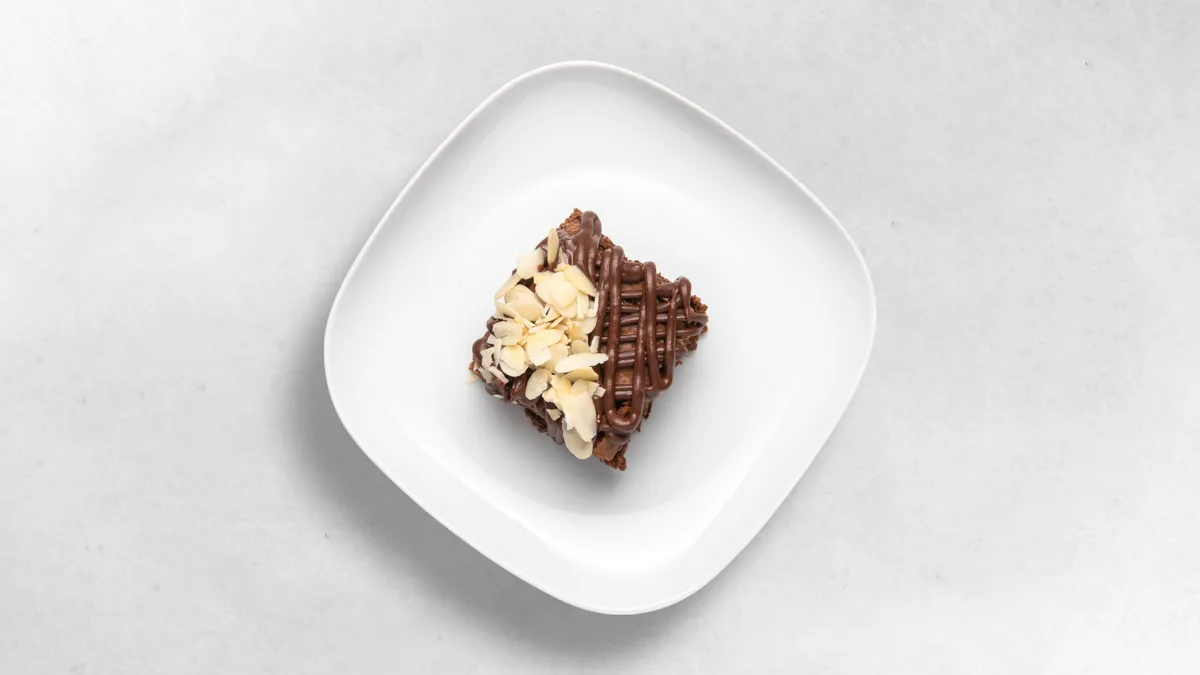 Schoko-Mandel Brownie