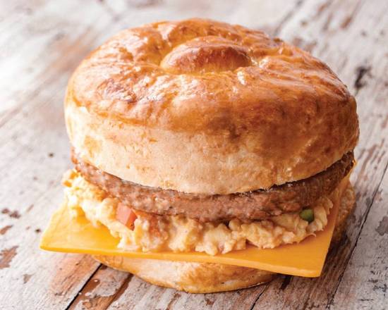 Ranchero Egg and Sausage Biscuit