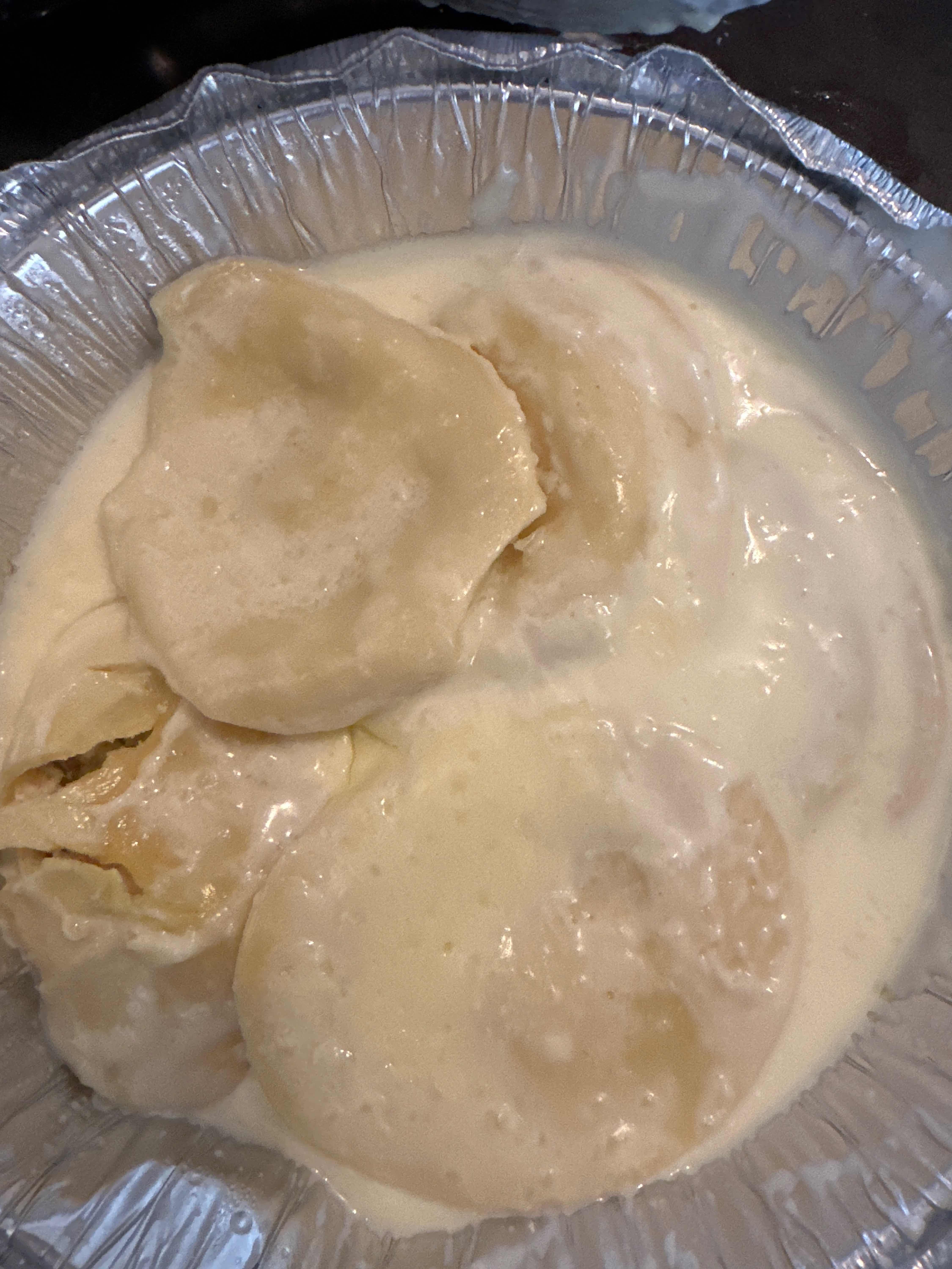Ravioli with Alfredo Sauce