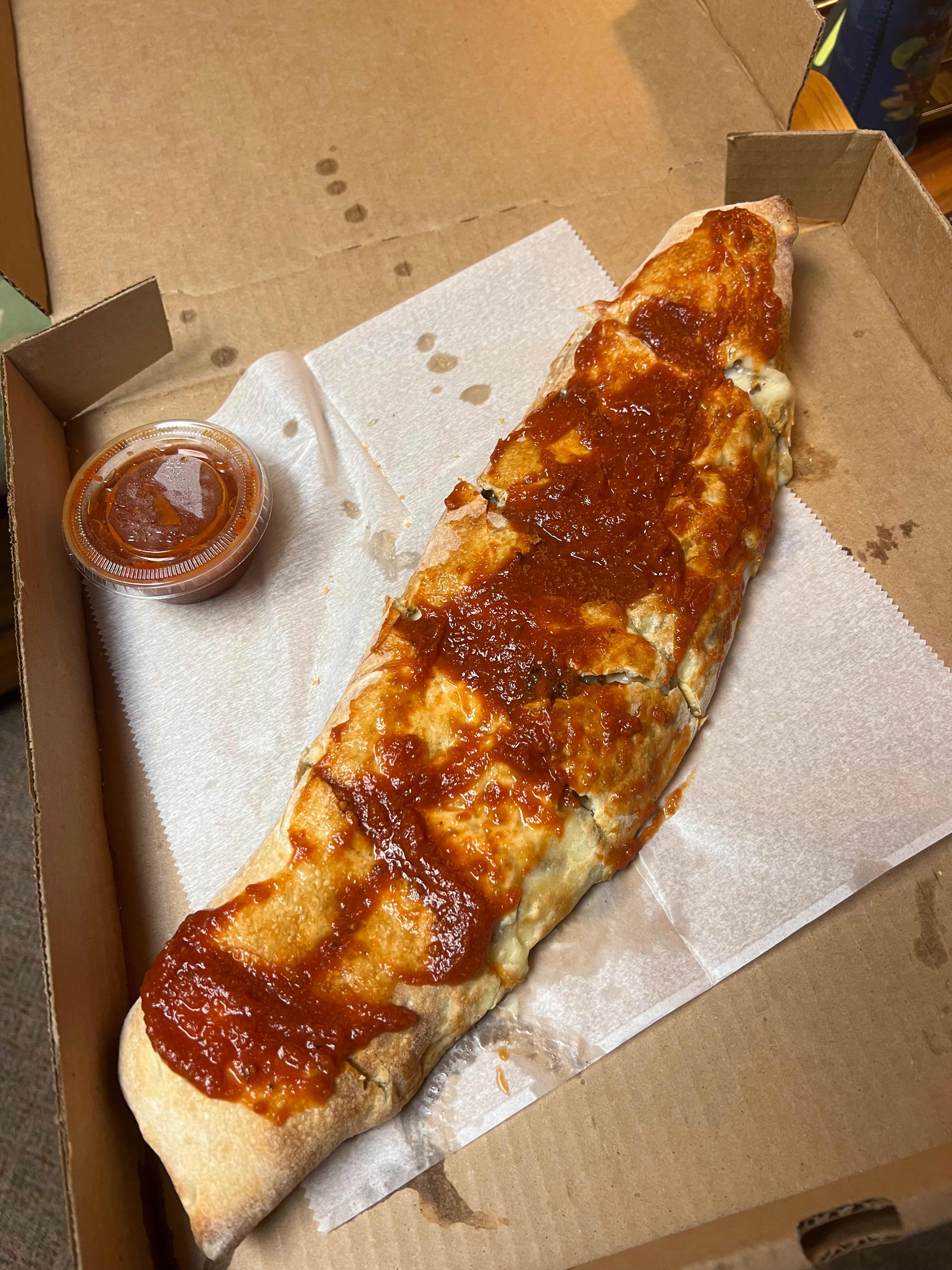 Specialty Boli Steak Stromboli (Large)