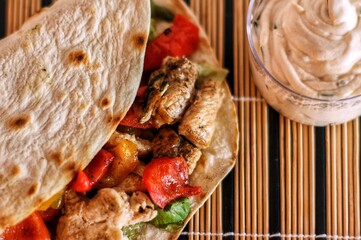 Piadine Pollo Primavera