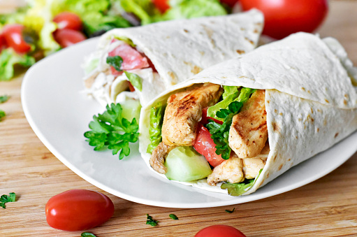 Wrap Pollo Summer