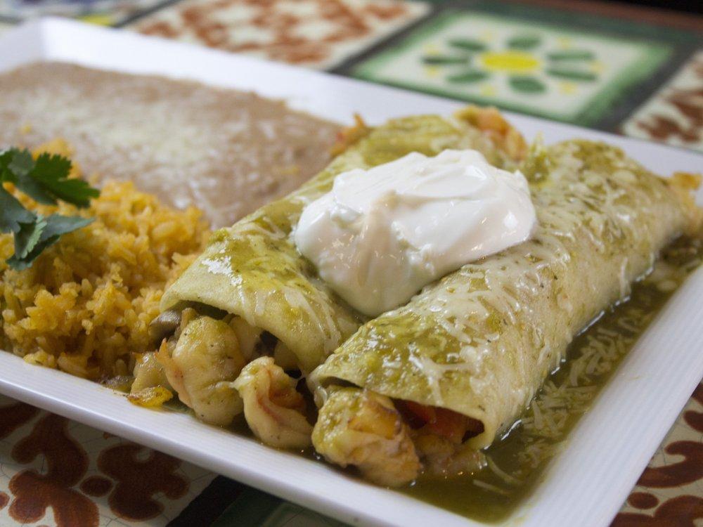 Enchiladas De Camaron
