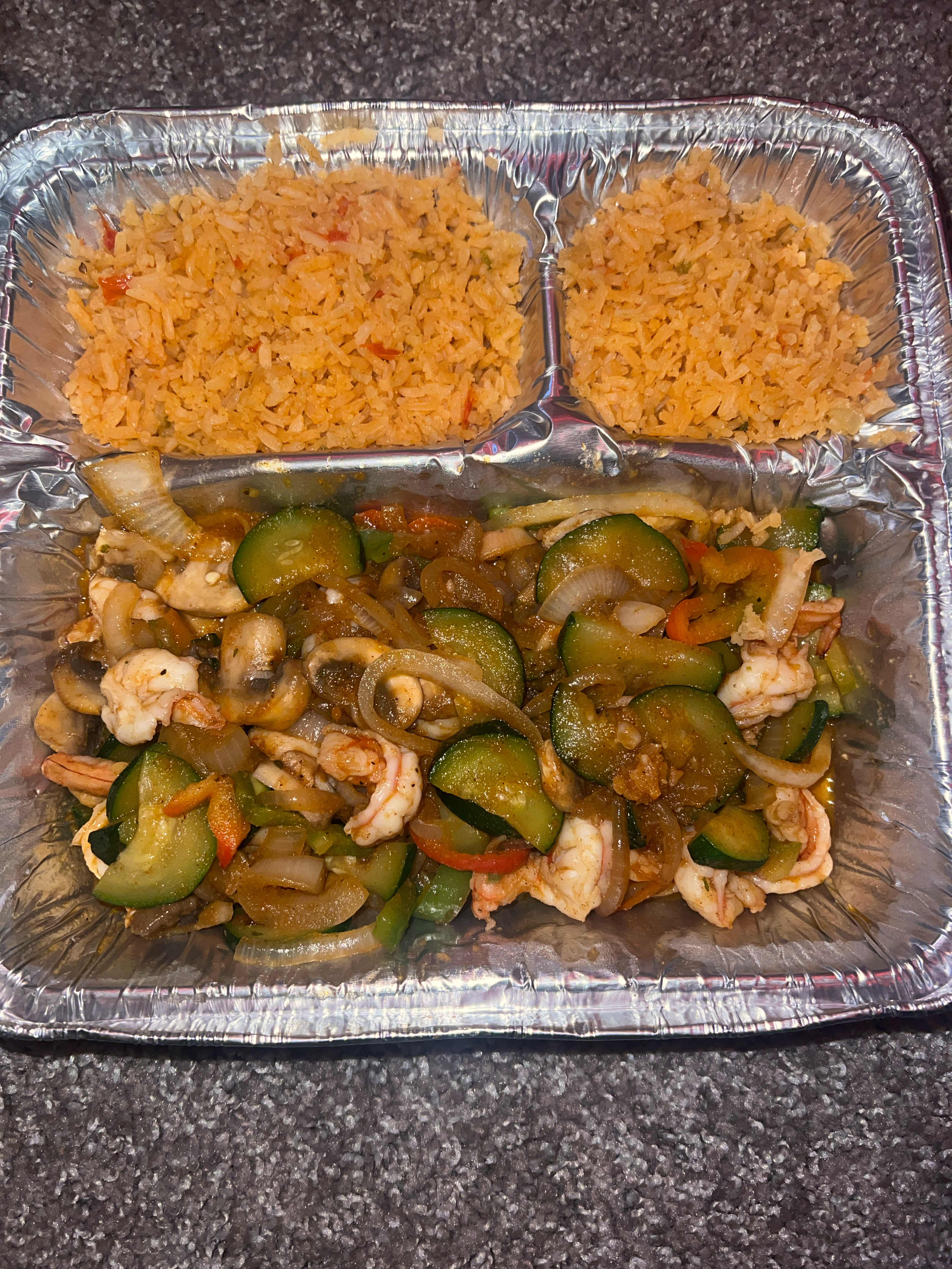 Shrimp Fajitas
