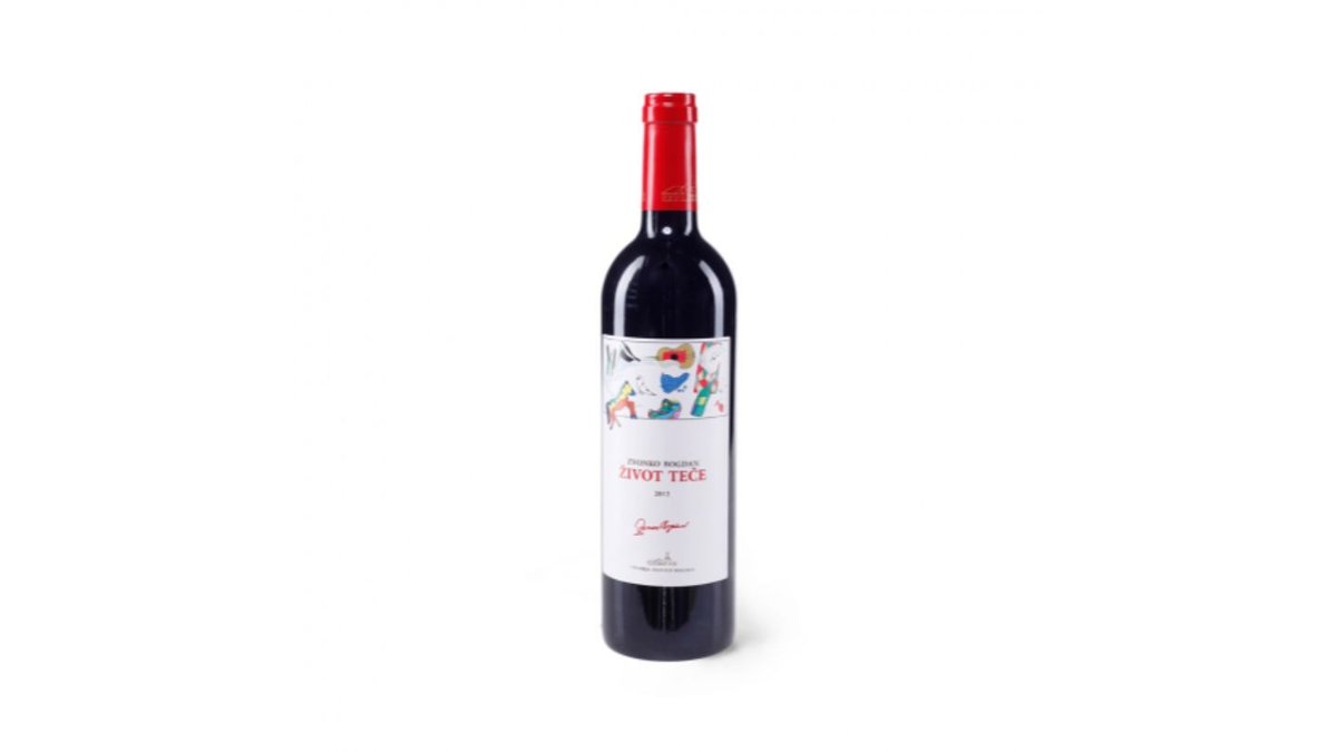 Crno vino Zivot tece Zvonko Bogdan 0.75l