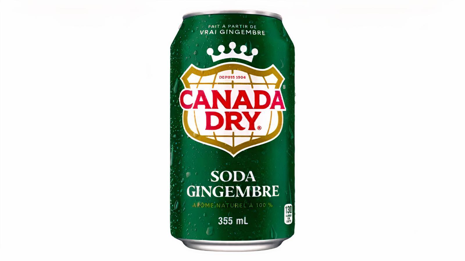 Canada Dry canette