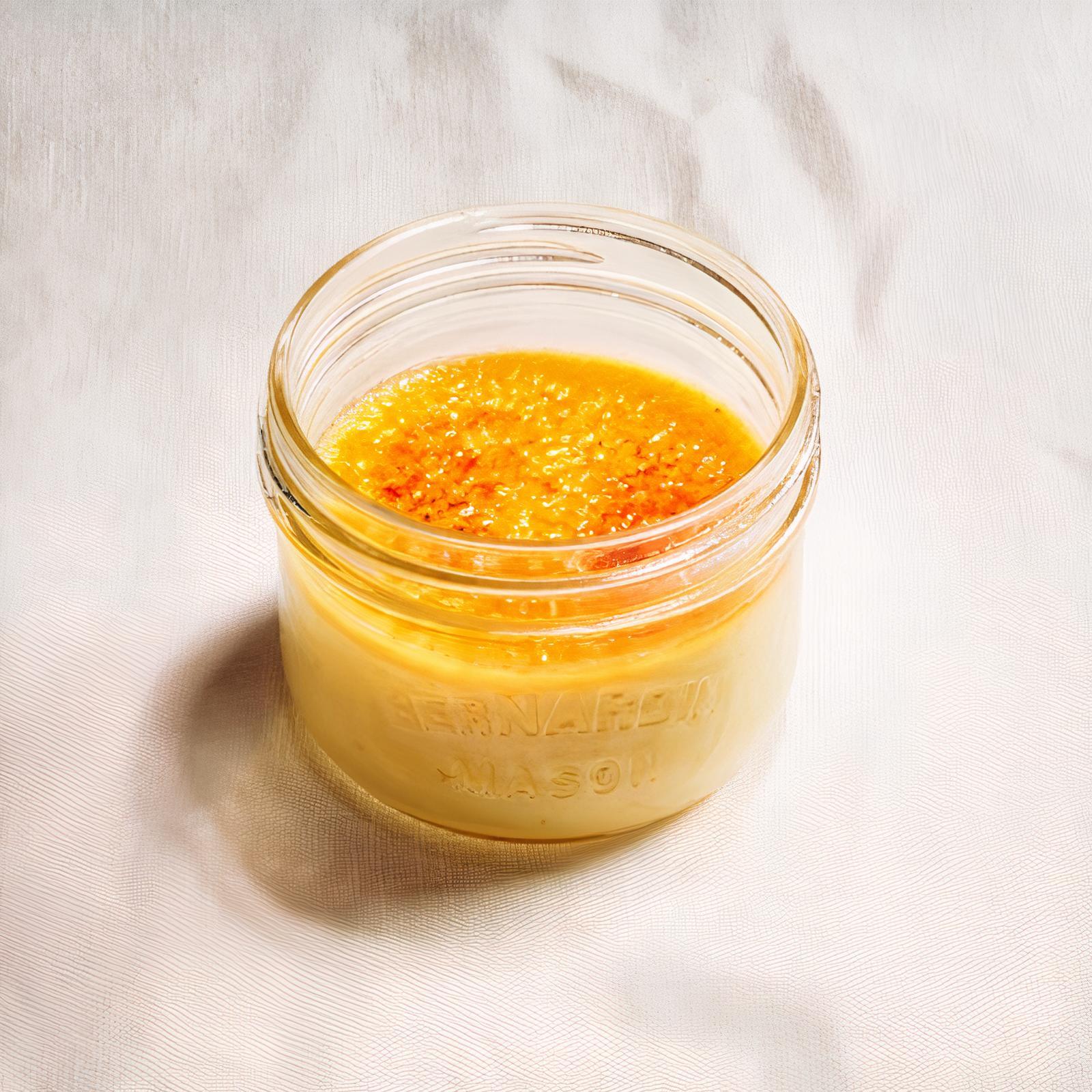 Crème brûlée au chocolat blanc