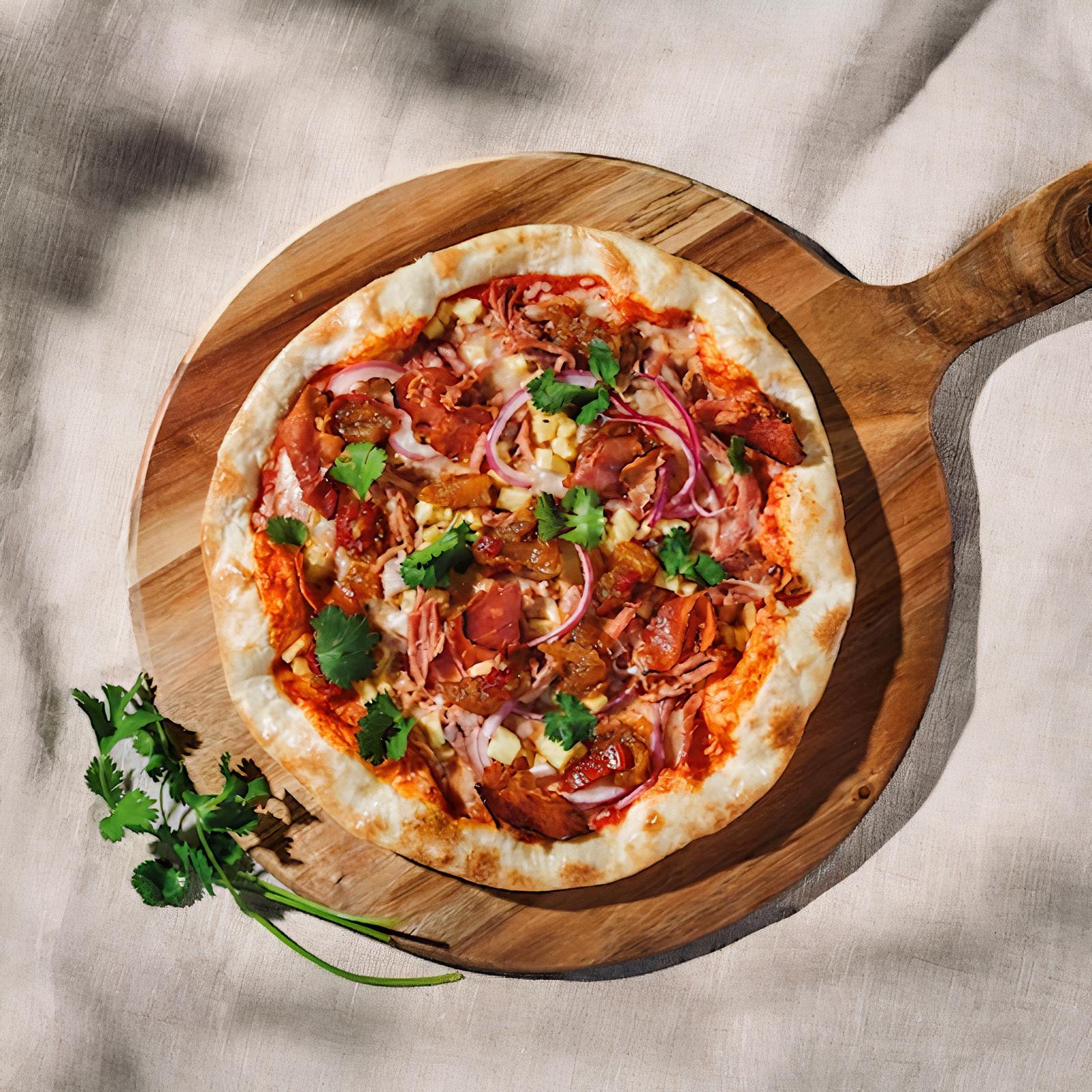 Hawaïenne au cochon braisé/Hawaiian Braised Ham