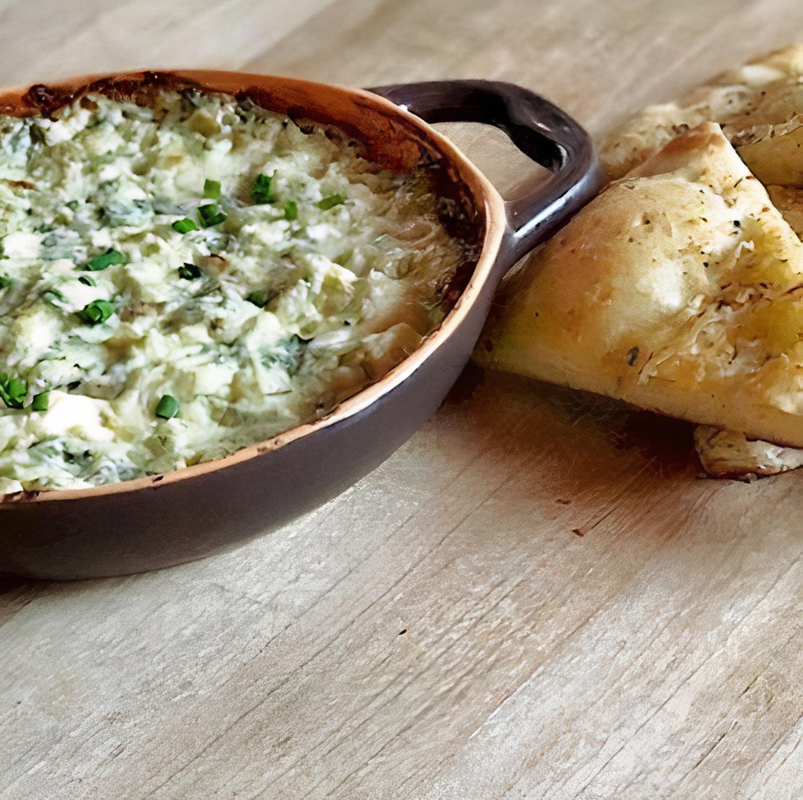 Trempette chaude du terroir( Végétarien)/Hot Country-Style Dip(Vegetarian)