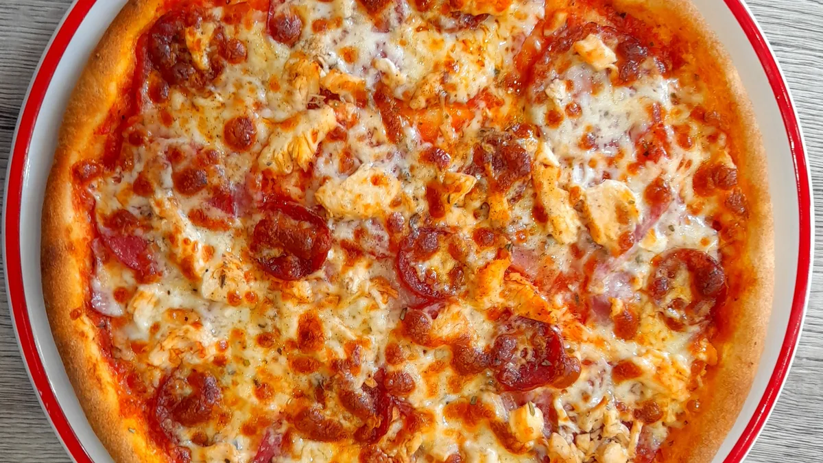 Húsimádó pizza 32cm