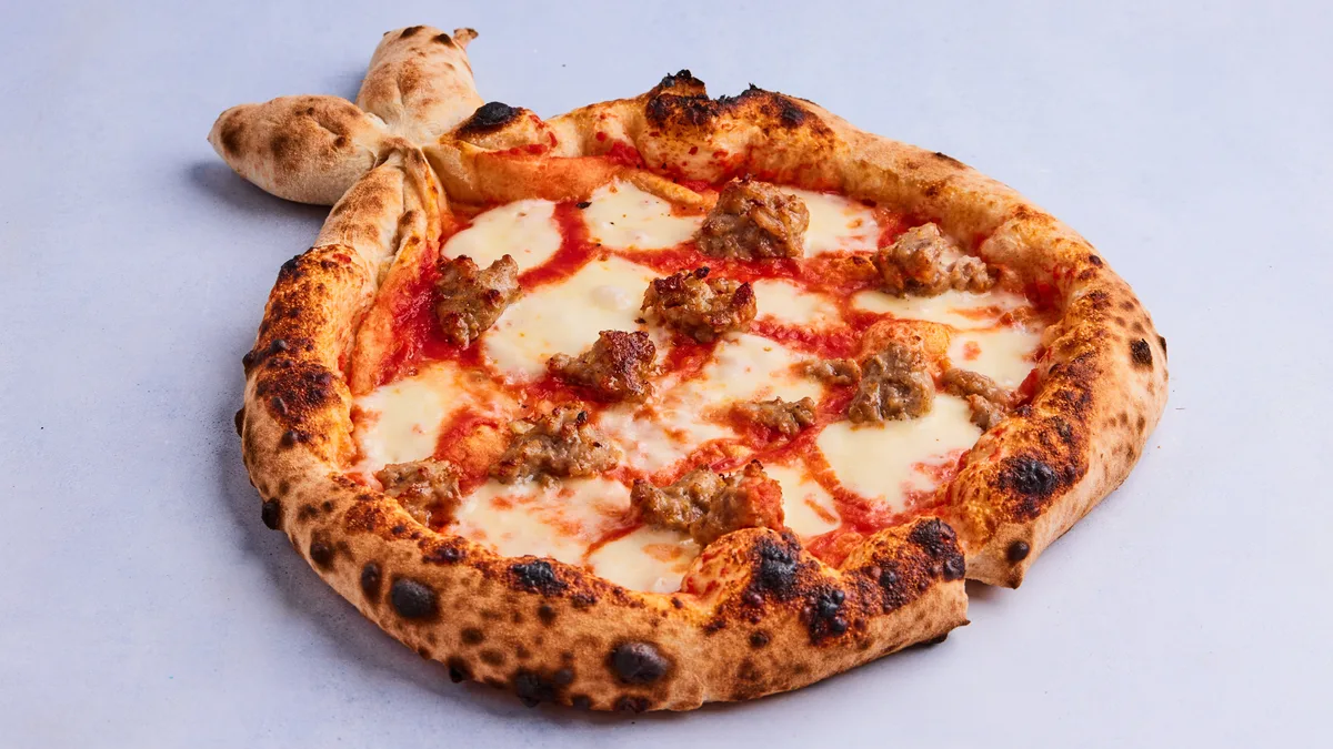 Barnepizza Pølse