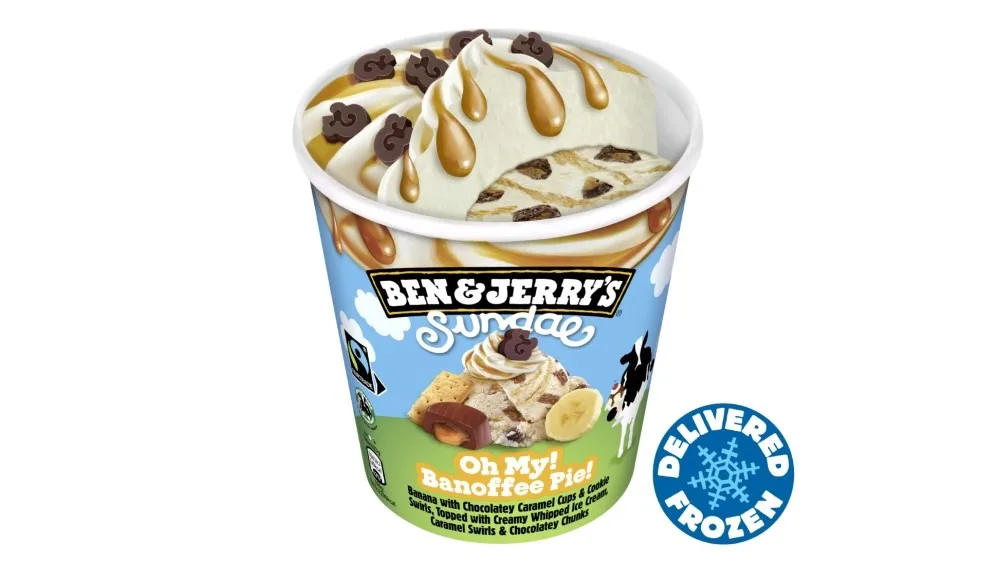 Ben and Jerry's Oh My! Banoffee Pie! Sundae 427ml