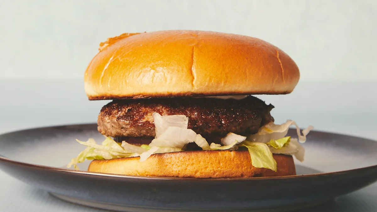 Hamburgare 150 g Med strips