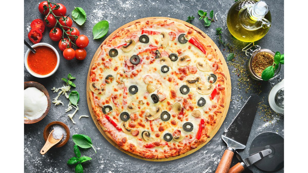 Pizza Casei Party 60x40 cm