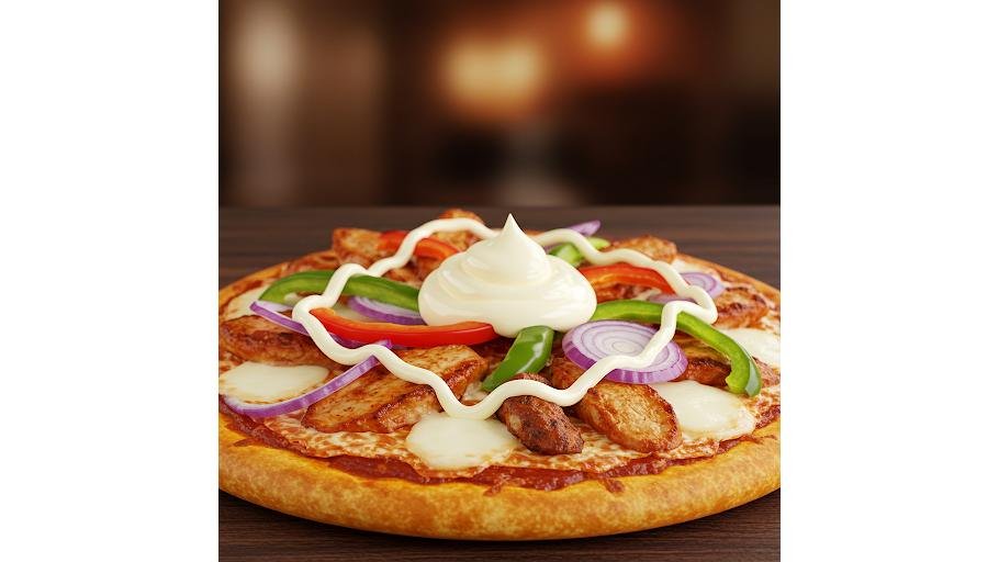 Pizza Kebab de Pui 32 cm