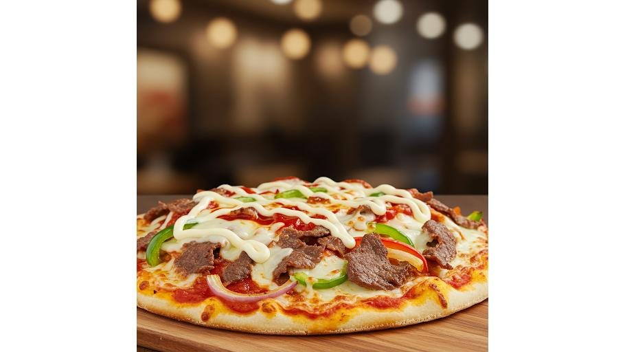 Pizza Kebab de Vită 32 cm