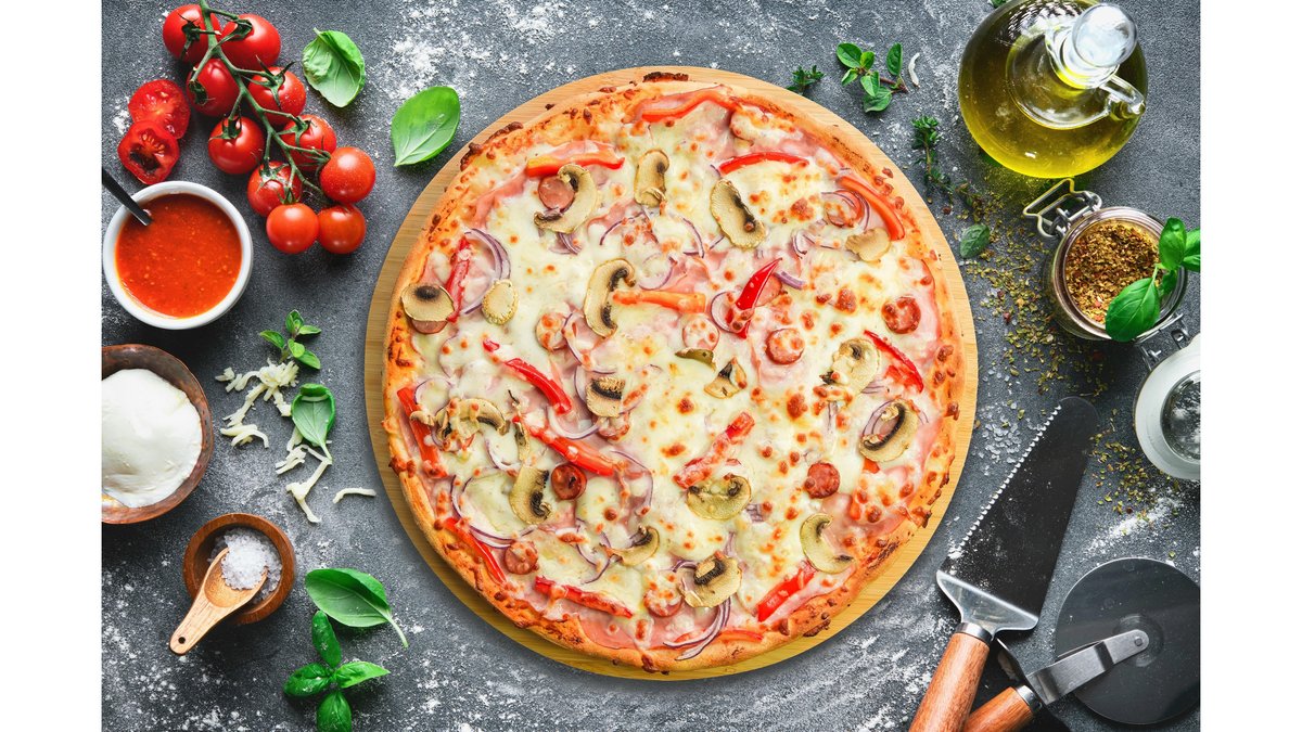 Pizza Taraneasca Party 60x40 cm