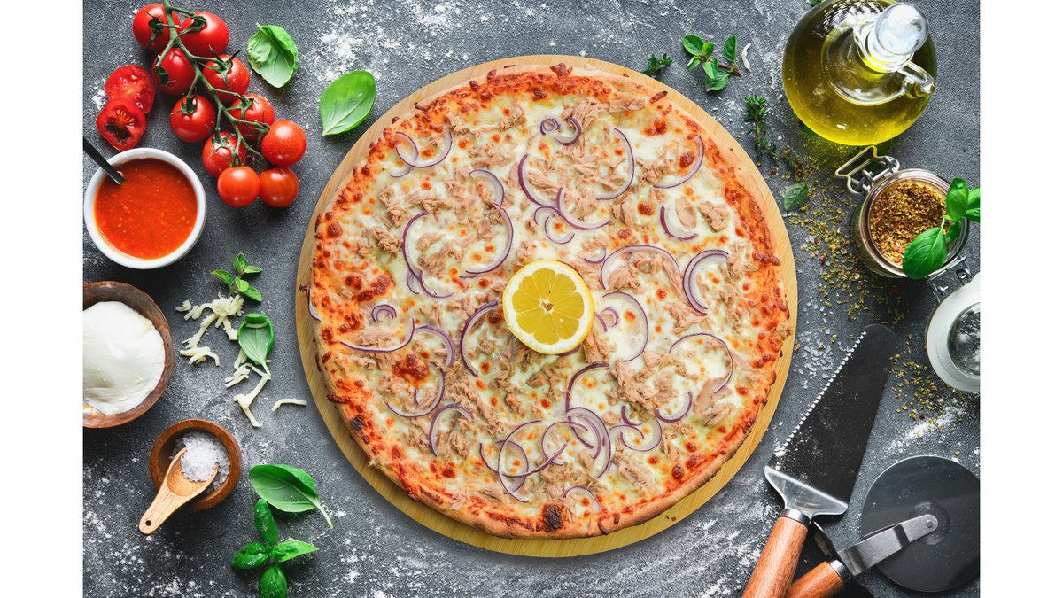 Pizza Tonno e Cipolla 32 cm