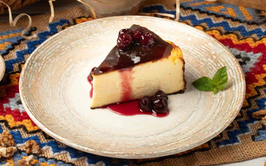 Cheesecake cu fructe de pădure