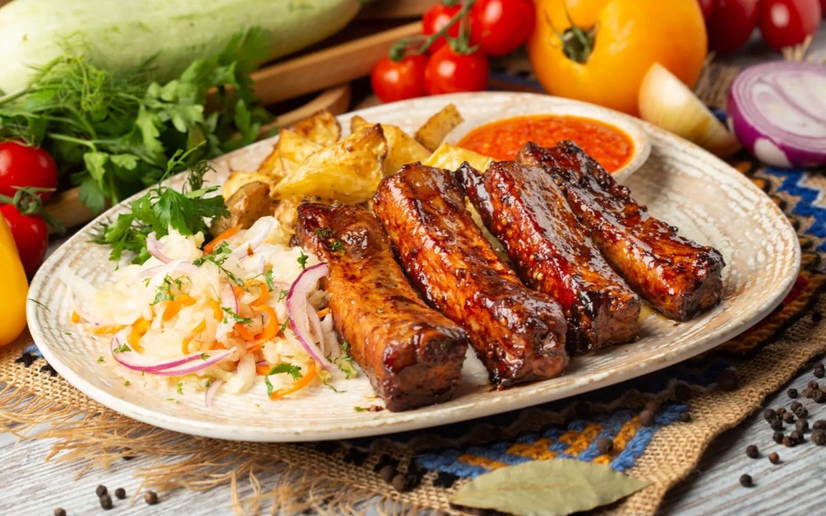 Costițe de porc cu cartofi