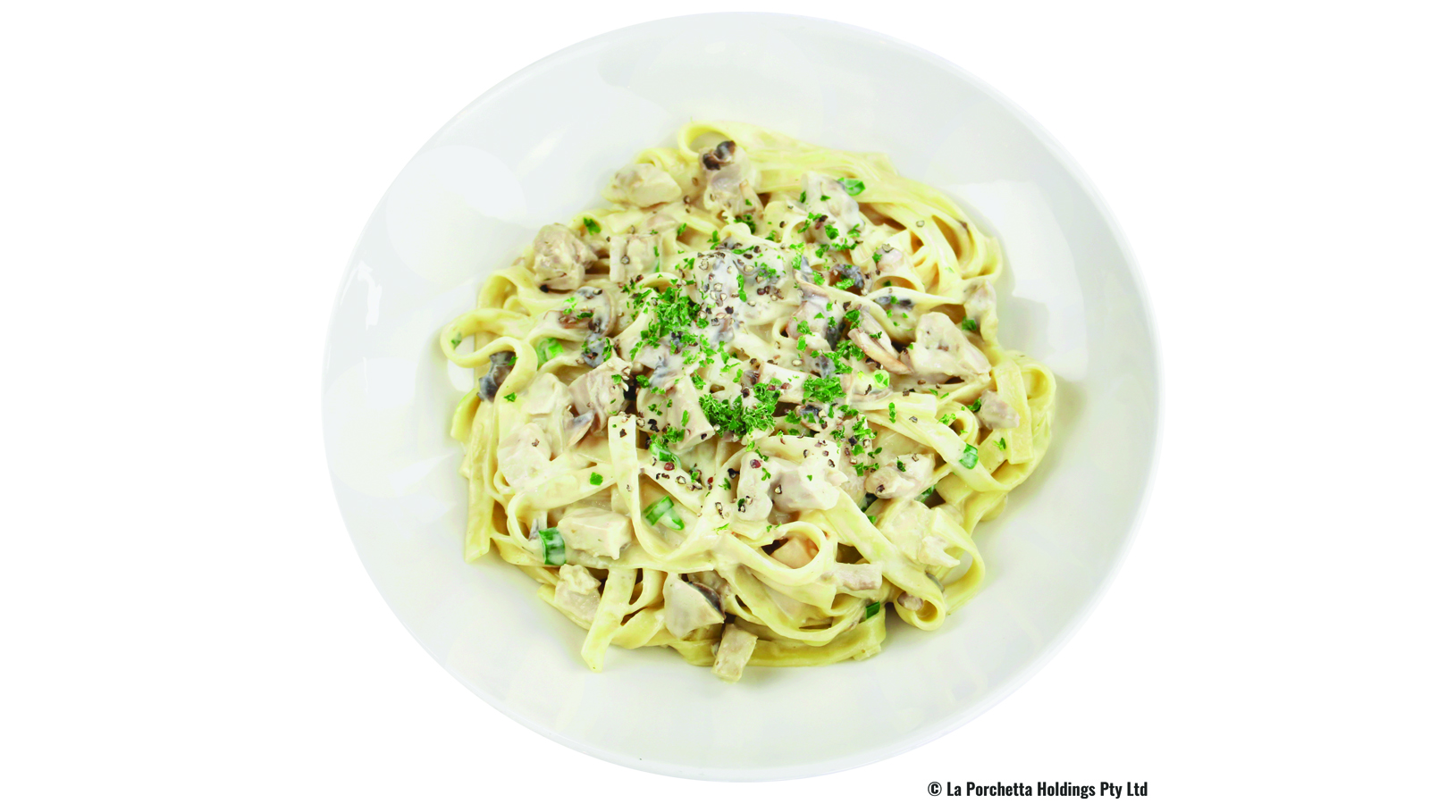 Main Pollo e Funghi