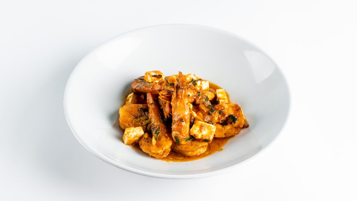 Shrimp Saganaki